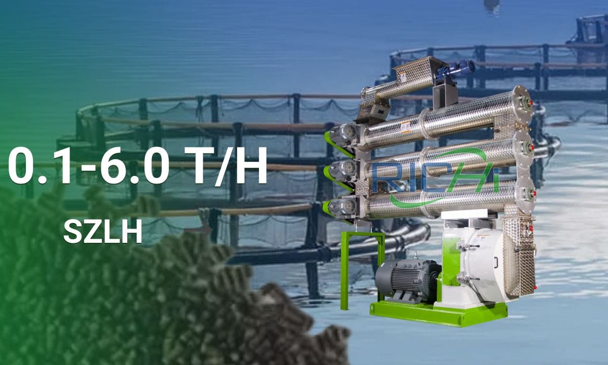 Высококачественная машина для производства кормовых гранул для креветок производительностью 1-6 т/ч из Китая
