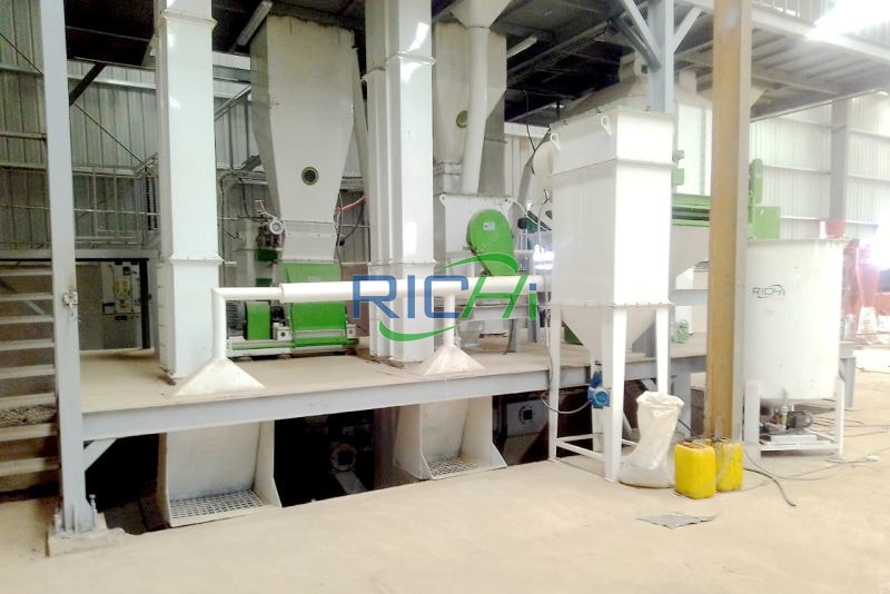 10-50MT animal feed processing line in Africa