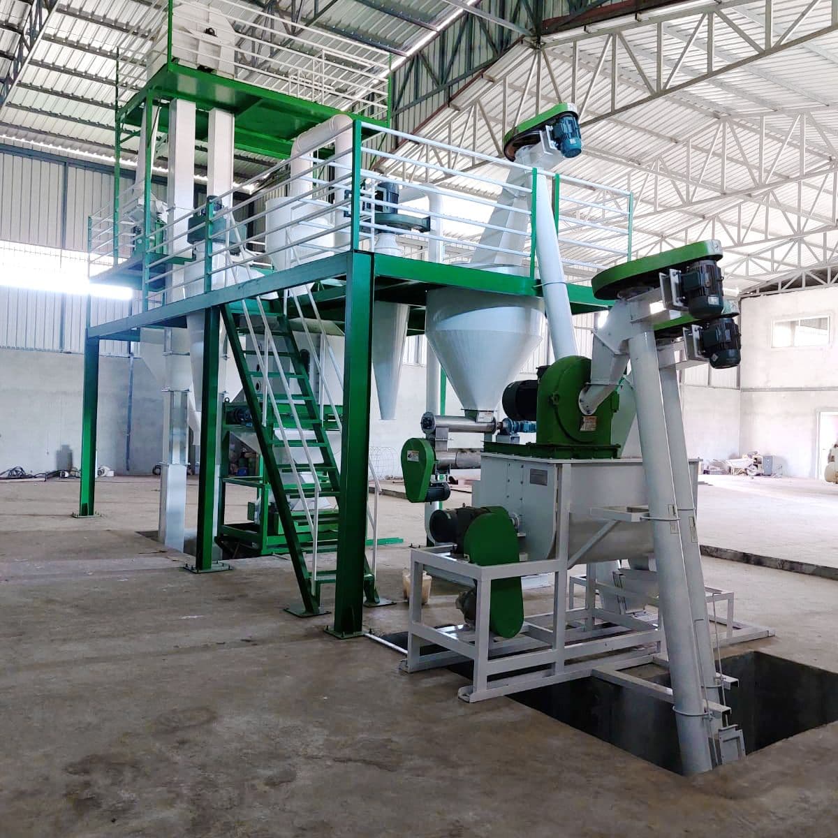 1MT Small feed pellet production line Cameroon