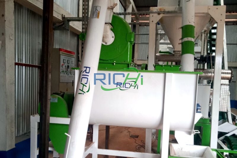 1MT small animal feed pellet mill in Africa
