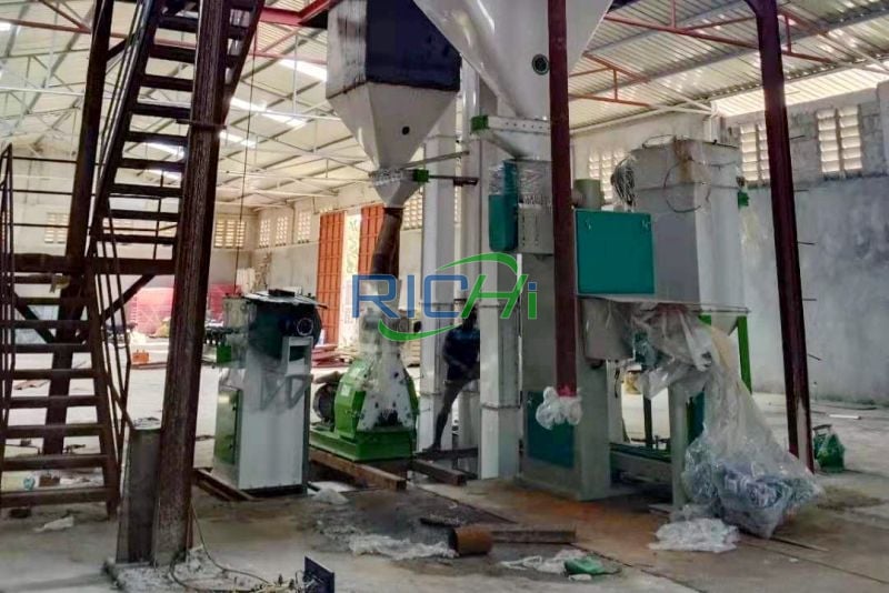 hen feed making machine system