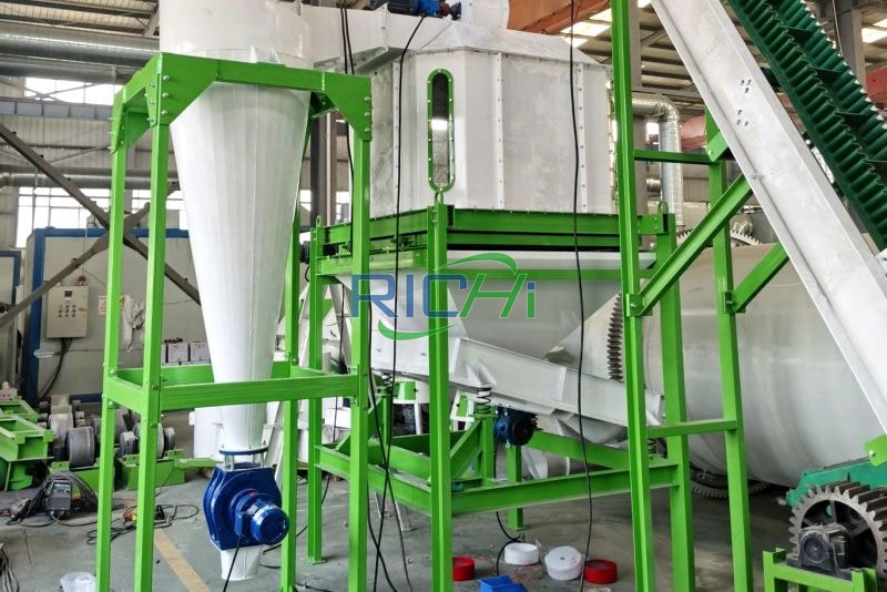 1MT small scale cattle feed pellet processing plant machinery price in Africa