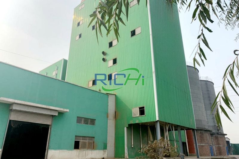 15-20T/H cattle feed mill equipment in Vietnam 