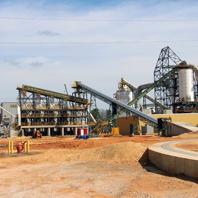 Завод по производству пеллет под ключ производительностью 40-45 т/ч для соломы из биомассы