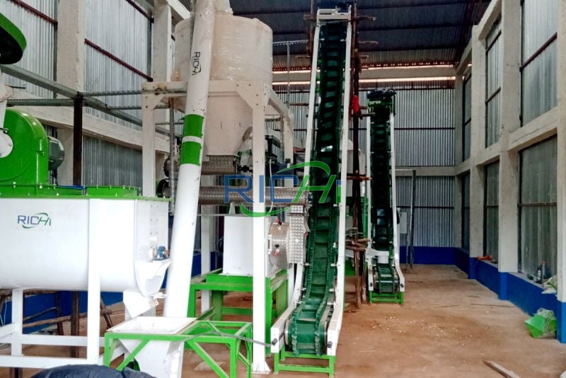 3MT small poultry livestock feed production line Malaysia