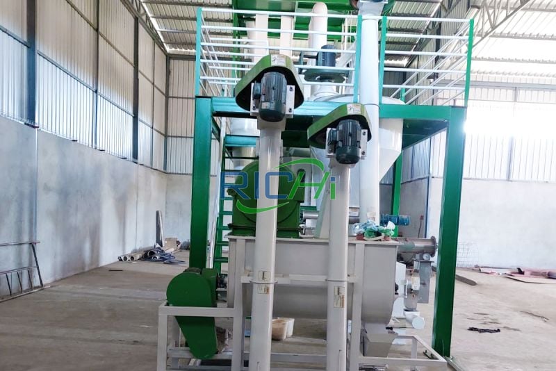 5-10MT Factory Price cattle feed pellet processing line plant in Africa