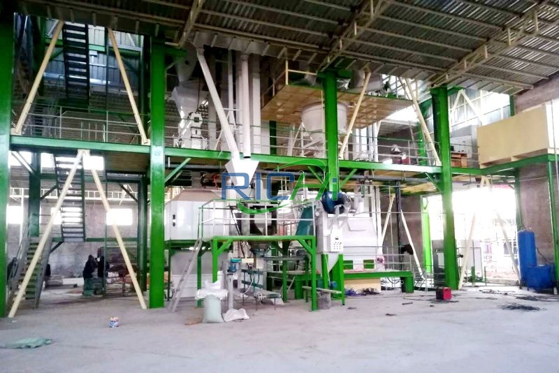 20T/H poultry feed production line in USA