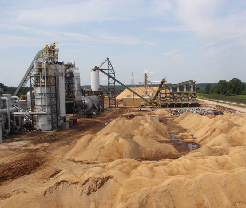 Europe white pine wood pellet mill