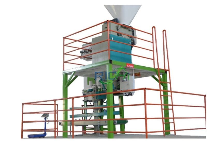bagging machine for animal feed mill plants