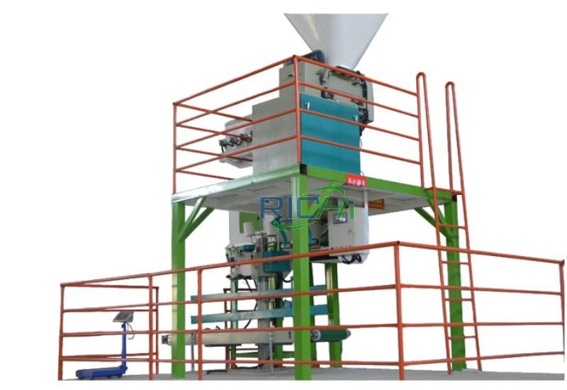 pellet bagging machine for feed mill