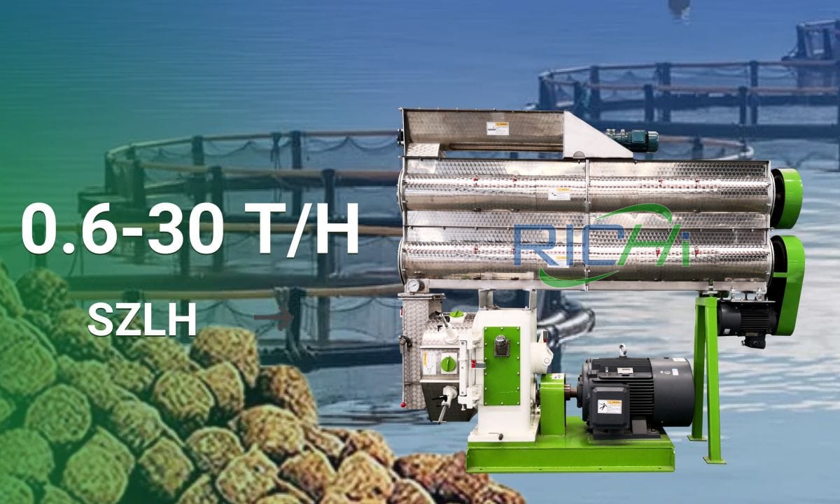 china sinking fish feed pellets making manufacturer