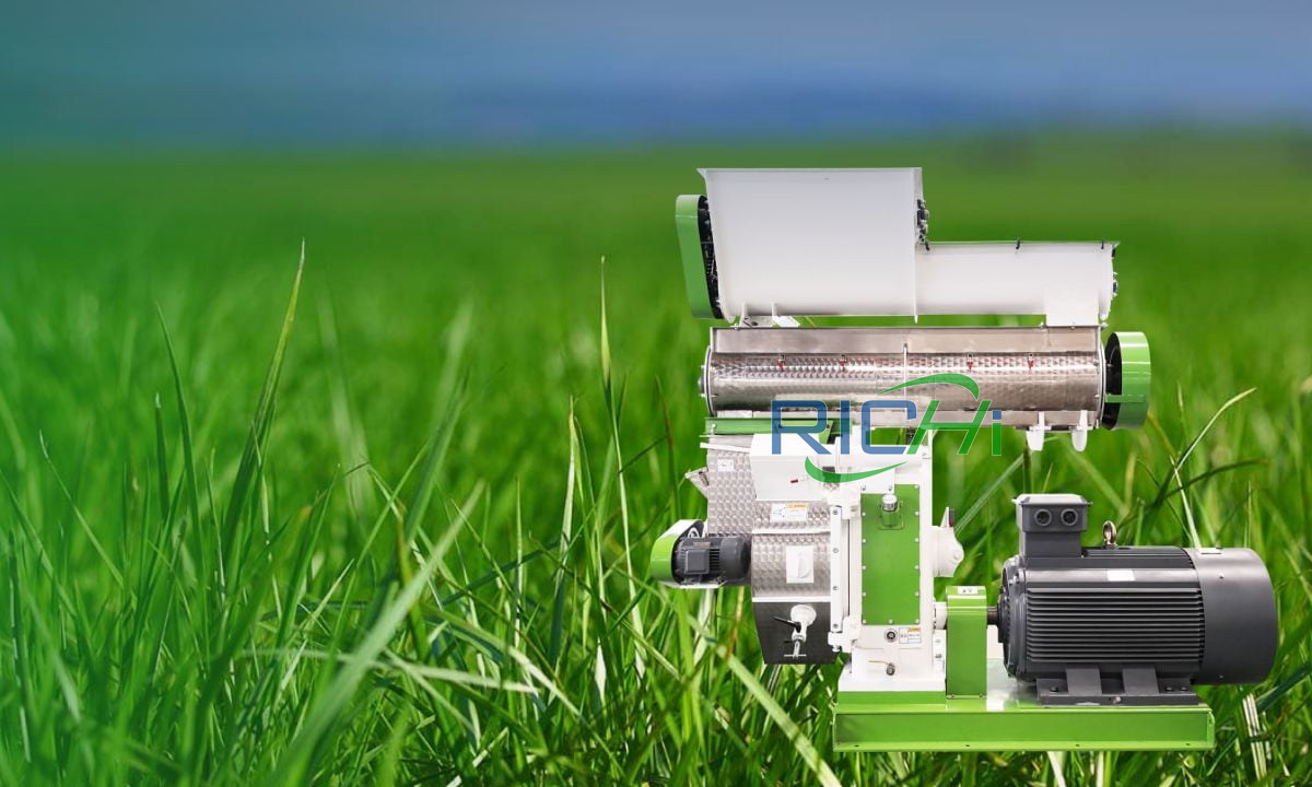 equipment for grass type biomass pellet plant