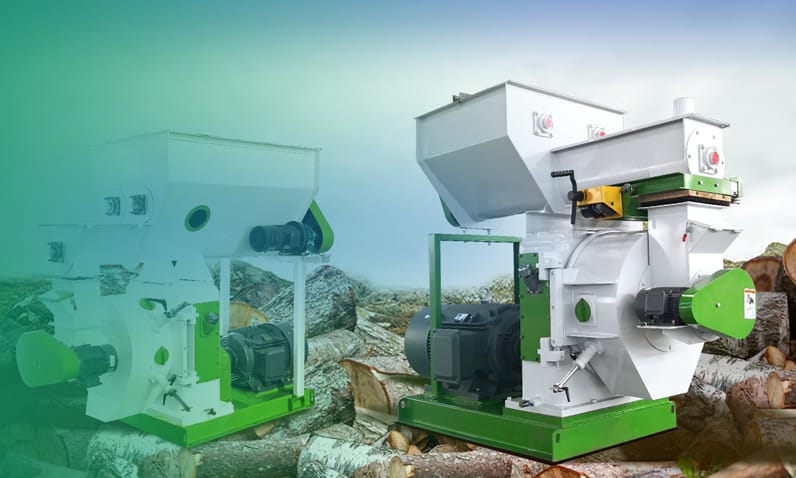 wood pellet mill for different application
