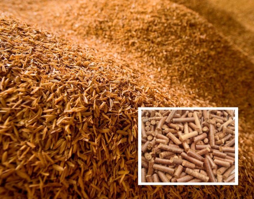 Разумная планировка, новая технология завода по производству гранул биомассы для рисовой шелухи