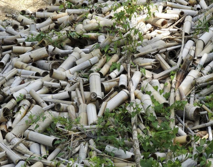 turning bamboo into pellets