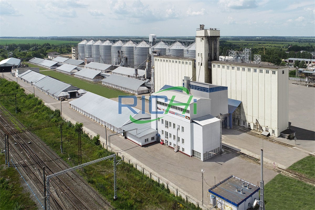 50-60 t/h compound feed mill for cattle and sheep