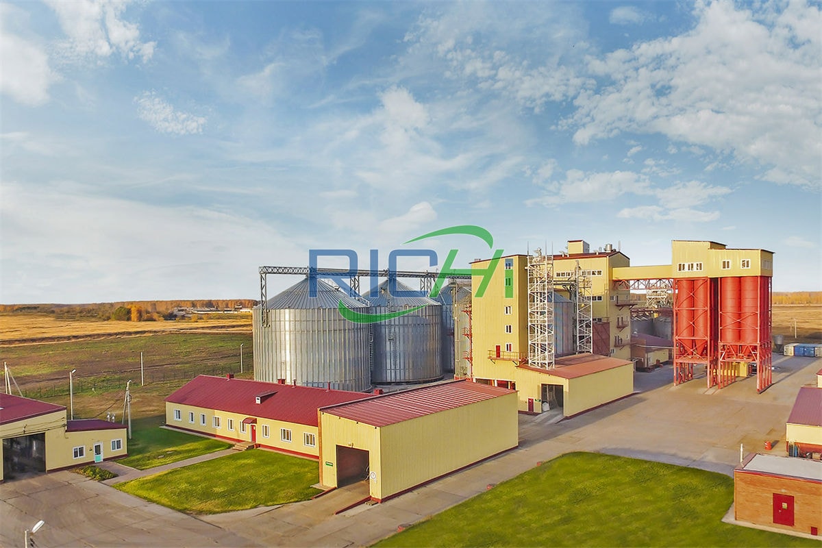 10 t/h compound feed mill  for poultry chicken