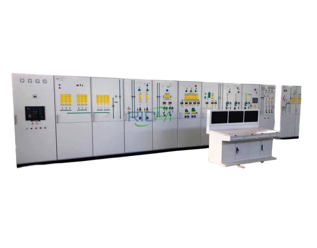 Eelectronic control system for poultry feed mill