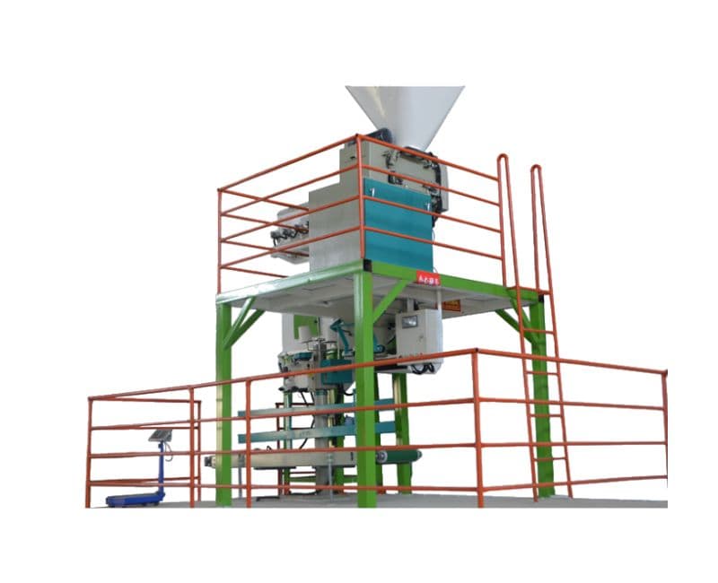 Packaging machine for bird food factory