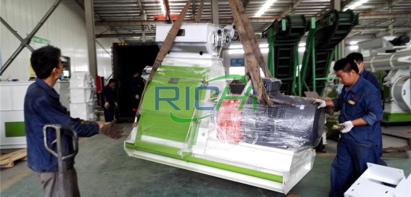 animal poultry feed milling machine delivery