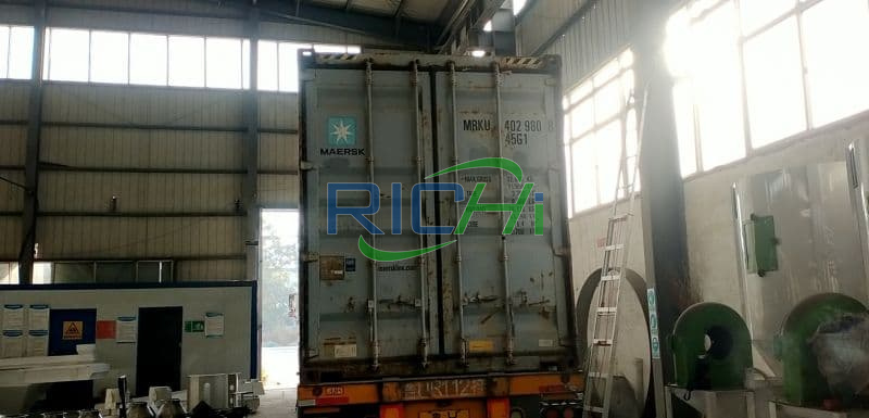 feed milling machine poultry fish line delivery