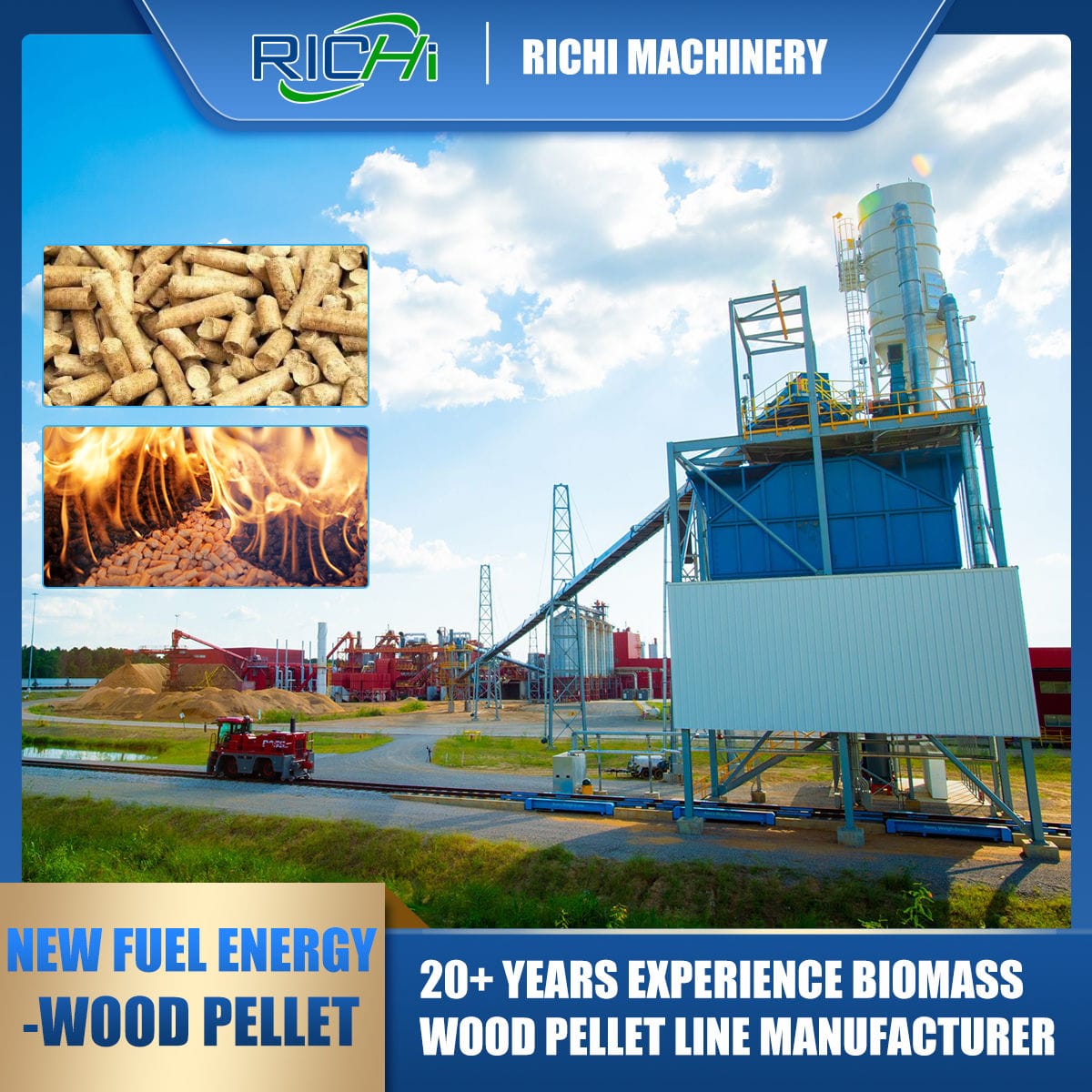 how to start wood pellet making business with RICHI