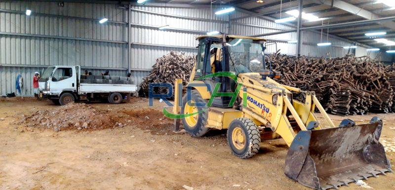 new biomass wood pellet production line site