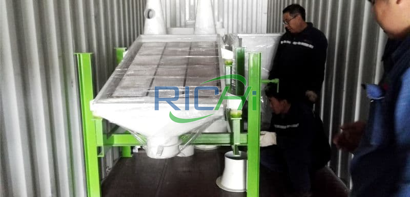 pig feed mill equipment delivery
