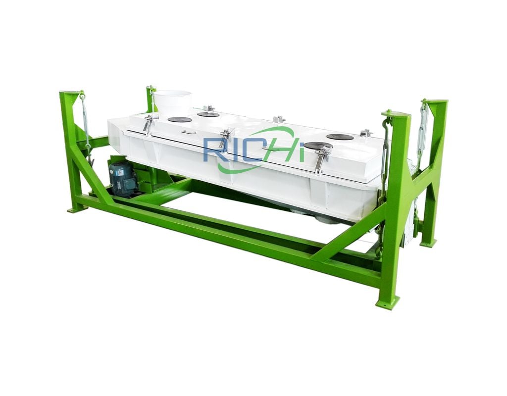 vibrating screening machine for broiler feed