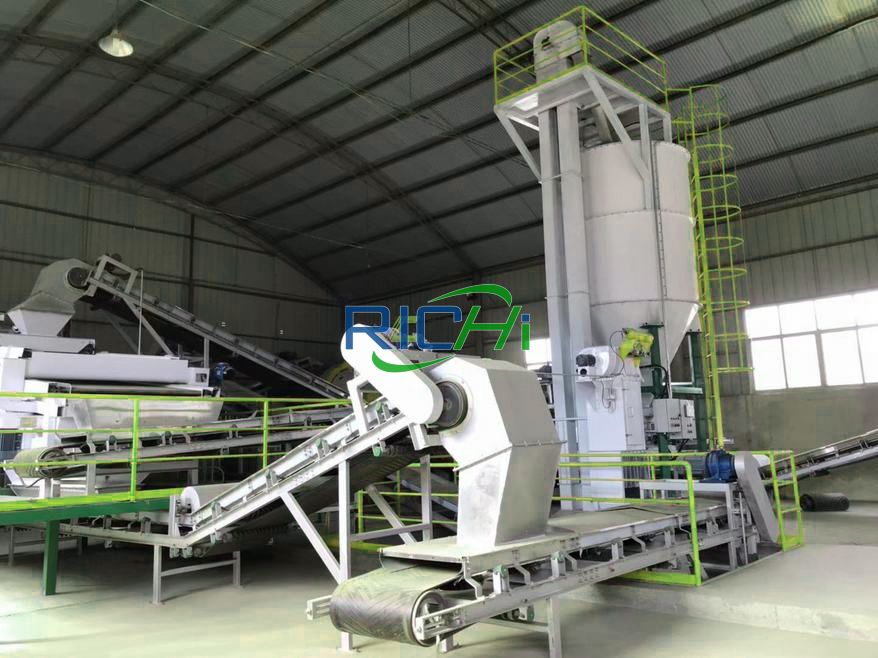 2.5 tons organic fertilizer production line