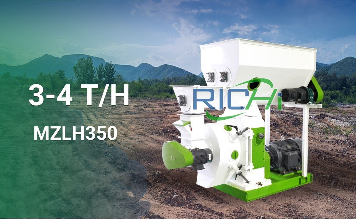 3-4tph Organic Fertilizer Pellet Mill Cost