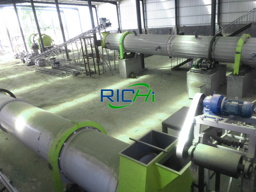 3 tons organic fertilizer production line