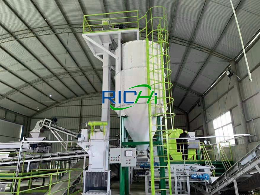 6 tons organic fertilizer production line