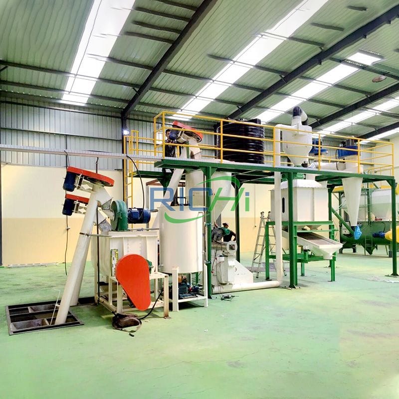 Iran cat litter pellet production line project