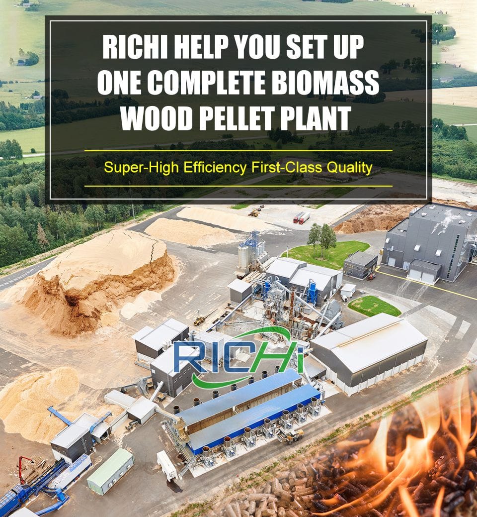 Почему именно RICHI EPC «под ключ» Проект обслуживания завода по производству древесных гранул