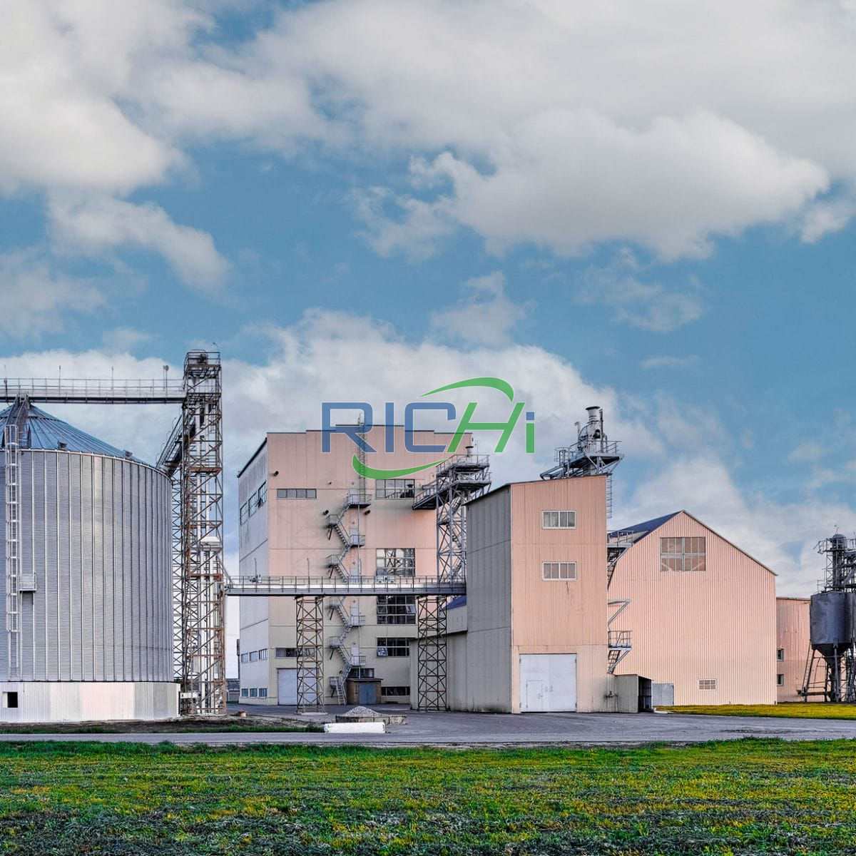 1-1.5 T/H fish feed mill project in Nigeria
