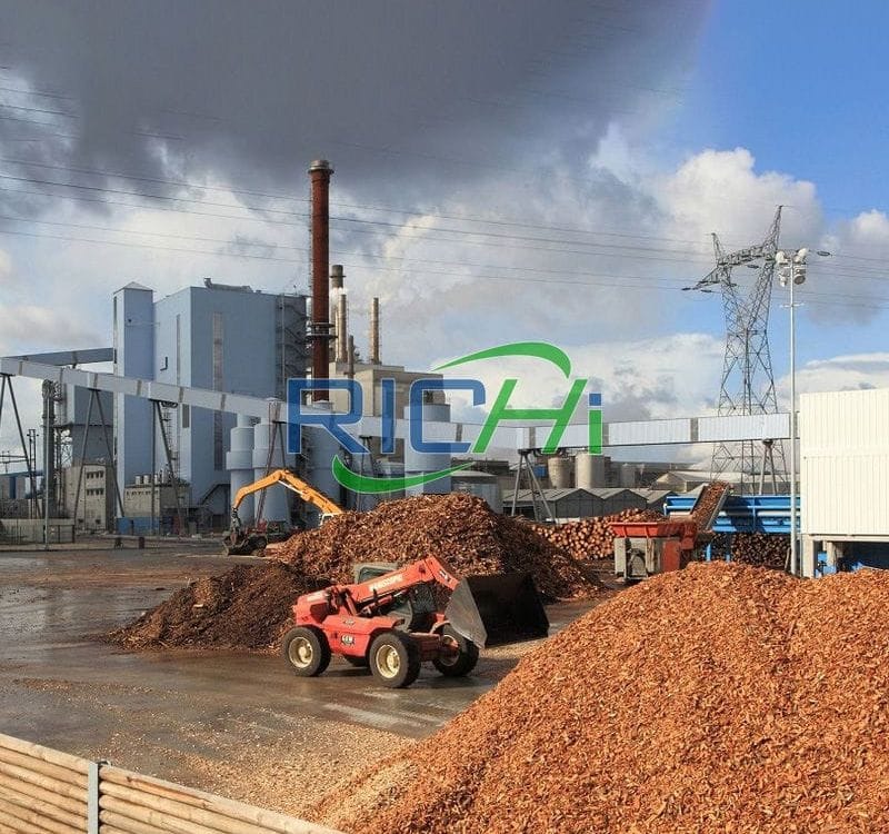 turnkey wood pellet mill construction