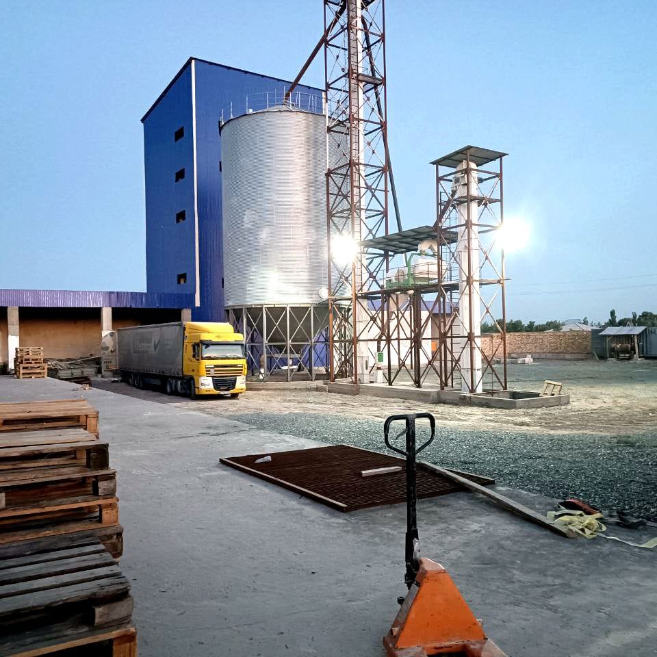 15tph modern feed production line in Uzbekistan