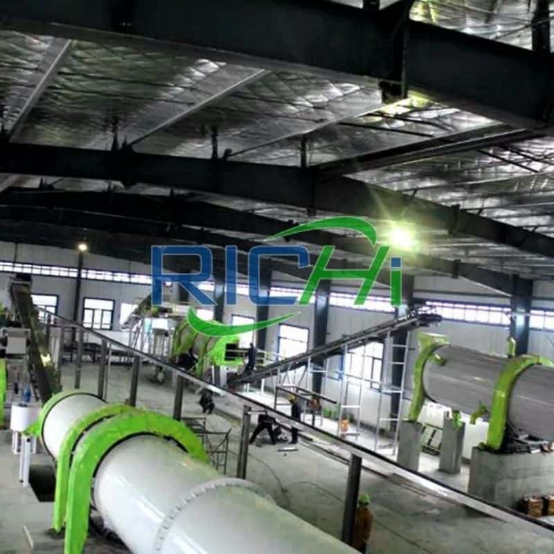 4T/H organic fertilizer production plant cost