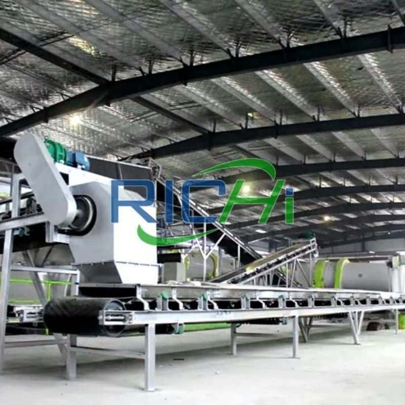 1-2T/H organic fertilizer production plant cost