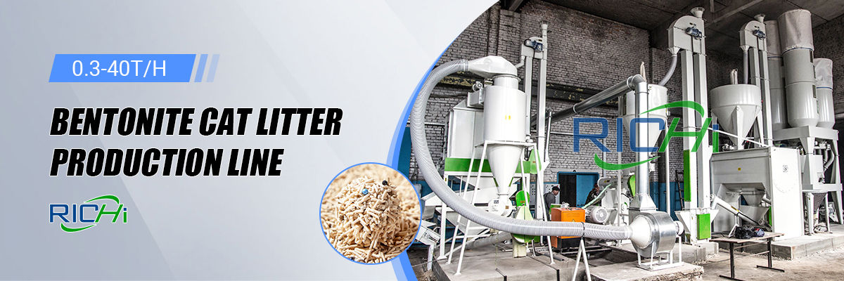 Bentonite Cat Litter making Line project