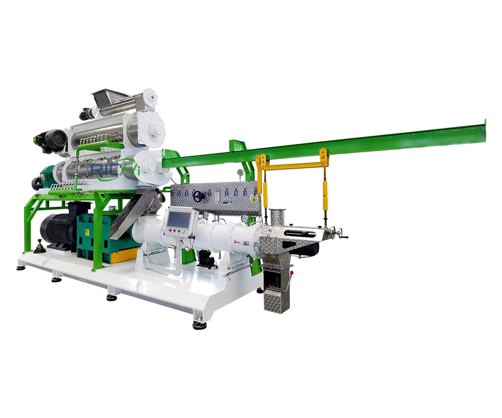 Fish feed pellet machine (twin screw type)