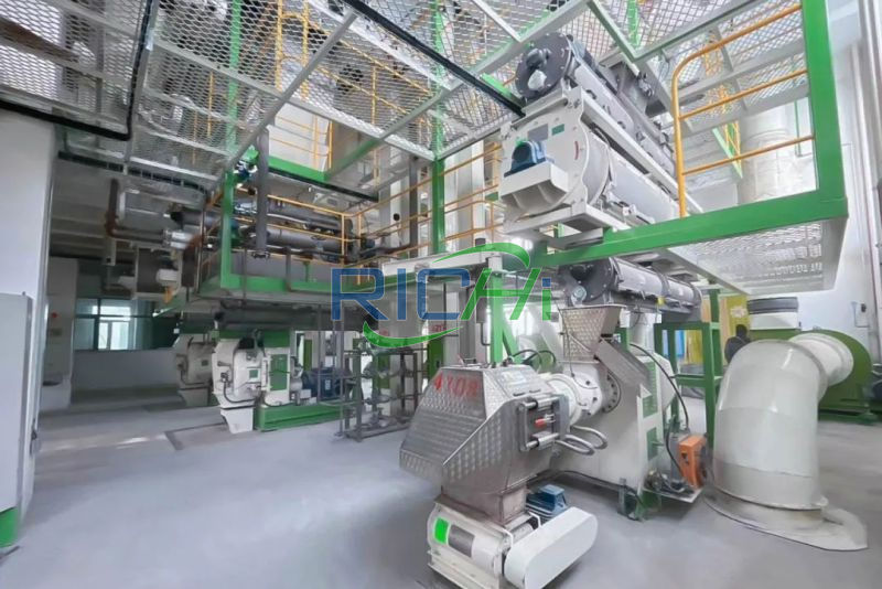 fish feed pellet making machine in Russia