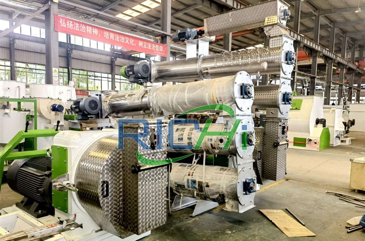 Features of shrimp feed pellet machine 2 tons