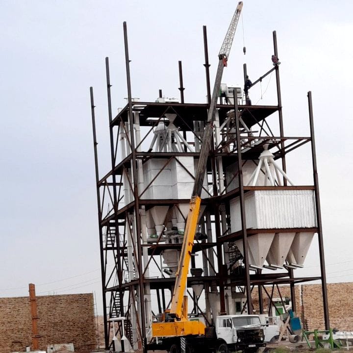 Yemen 15 tph feed factory project has started
