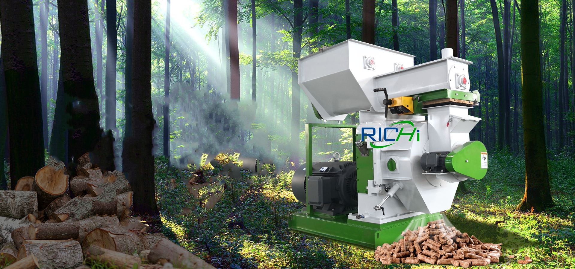 Why use biomass pellet press to make biomass pellets