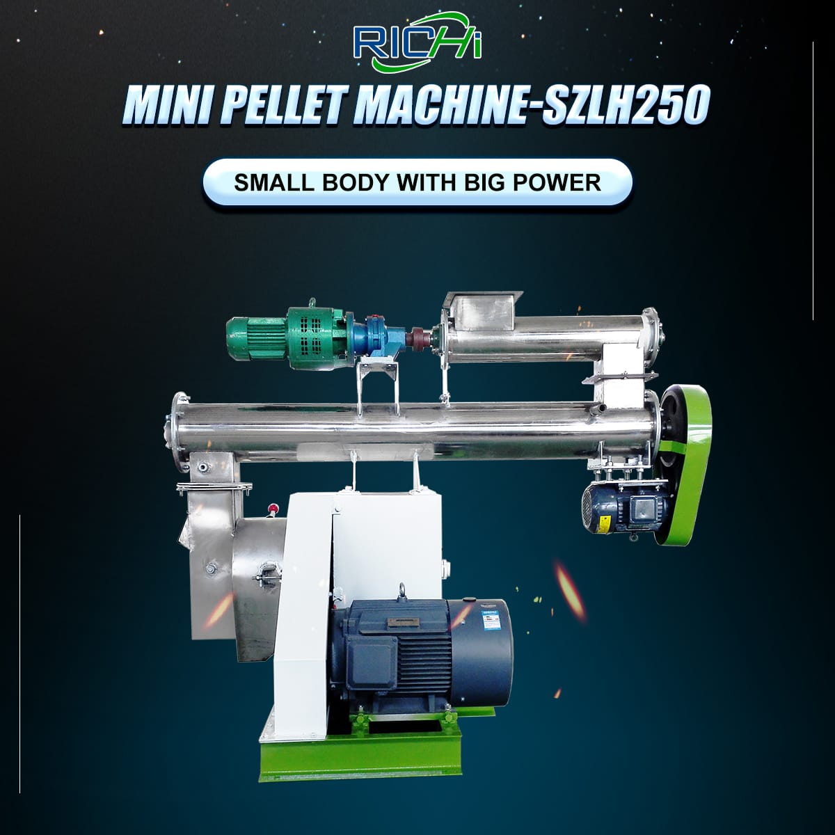 SZLH250 Feed Pellet Making Machine - Pellet Machine/Pellet Mill/Feed ...
