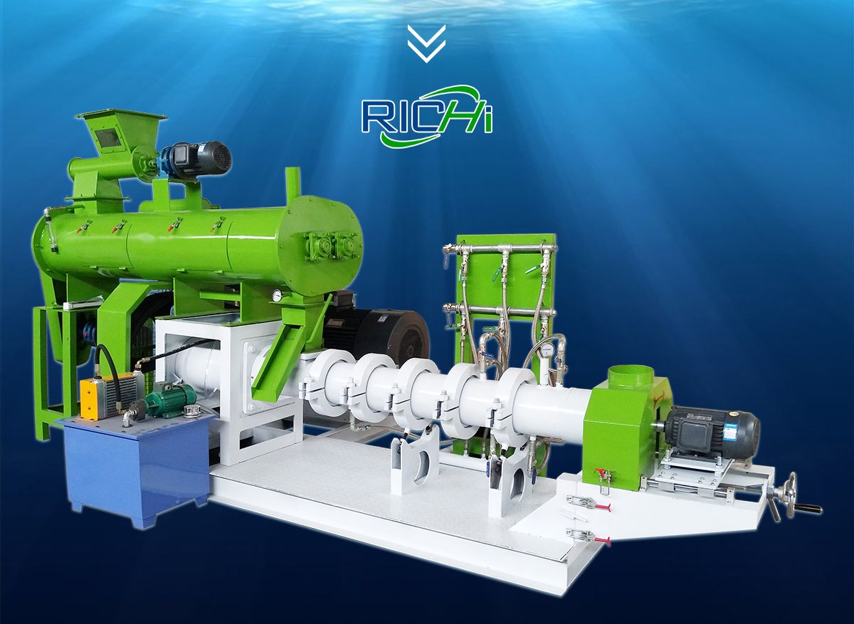 single screw pet food extruder Machine