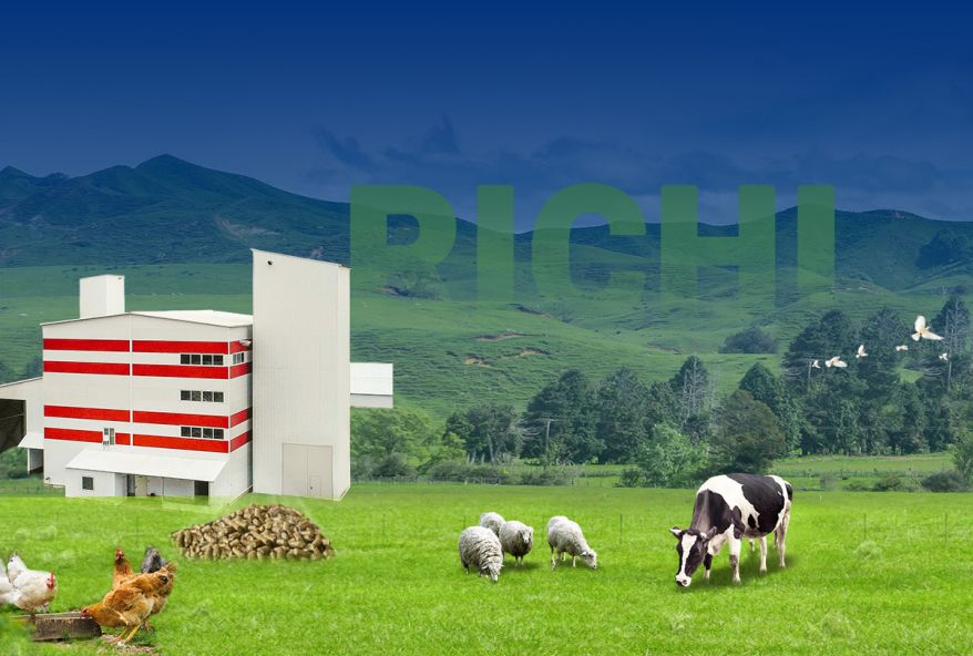 animal feed production plant