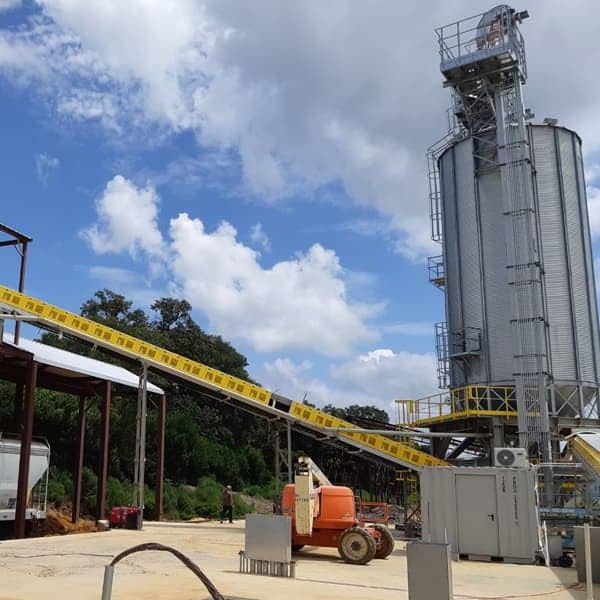 Russia’s annual production of 50,000 tons of wood pellet fuel project officially started production
